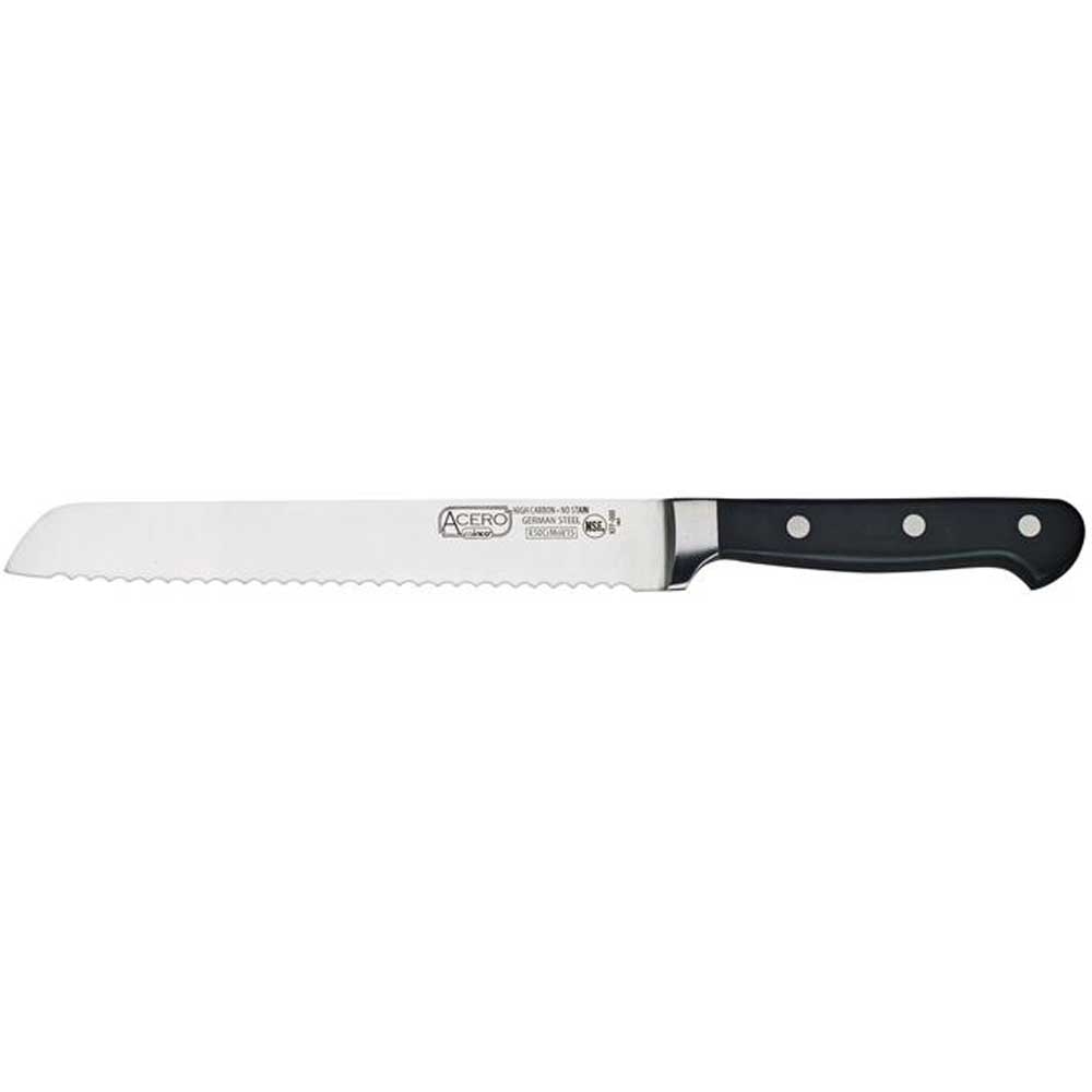 Winco Acero Triple Riveted Bread Knife, 8 inch -- 6 per case.