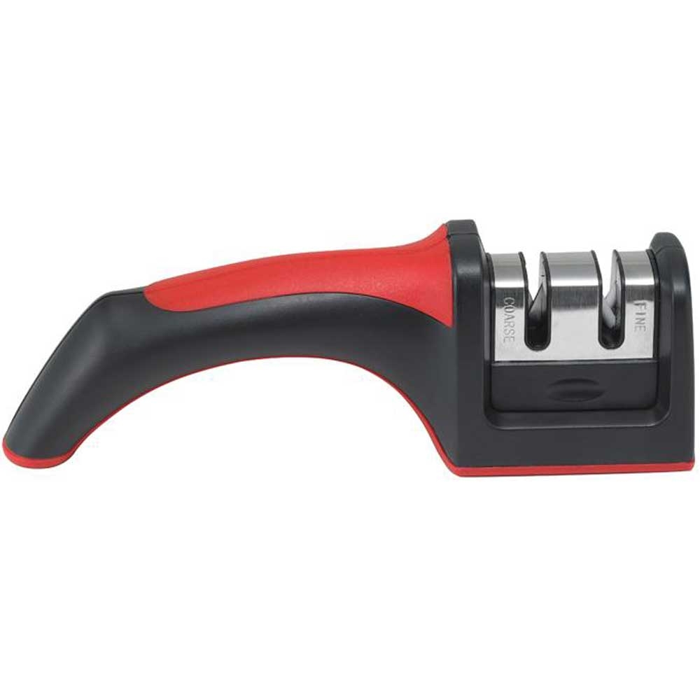 Winco Dual Stage Knife Sharpener, 7 5/8 x 2.5 x 2 inch -- 12 per case.