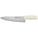 Winco Stal Chefs Knife with White Polypropylene Handle, 10 inch -- 6 per case.