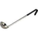 Winco Prime Stainless Steel One Piece Ladle with Black Handle, 3 Ounce -- 12 per case.