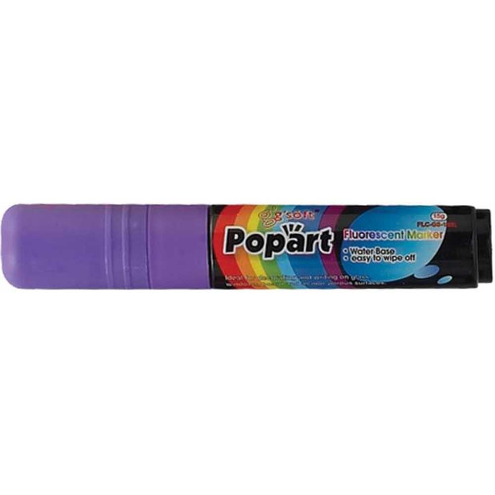 Winco Deluxe Plus Neon Purple Marker -- 12 per case.