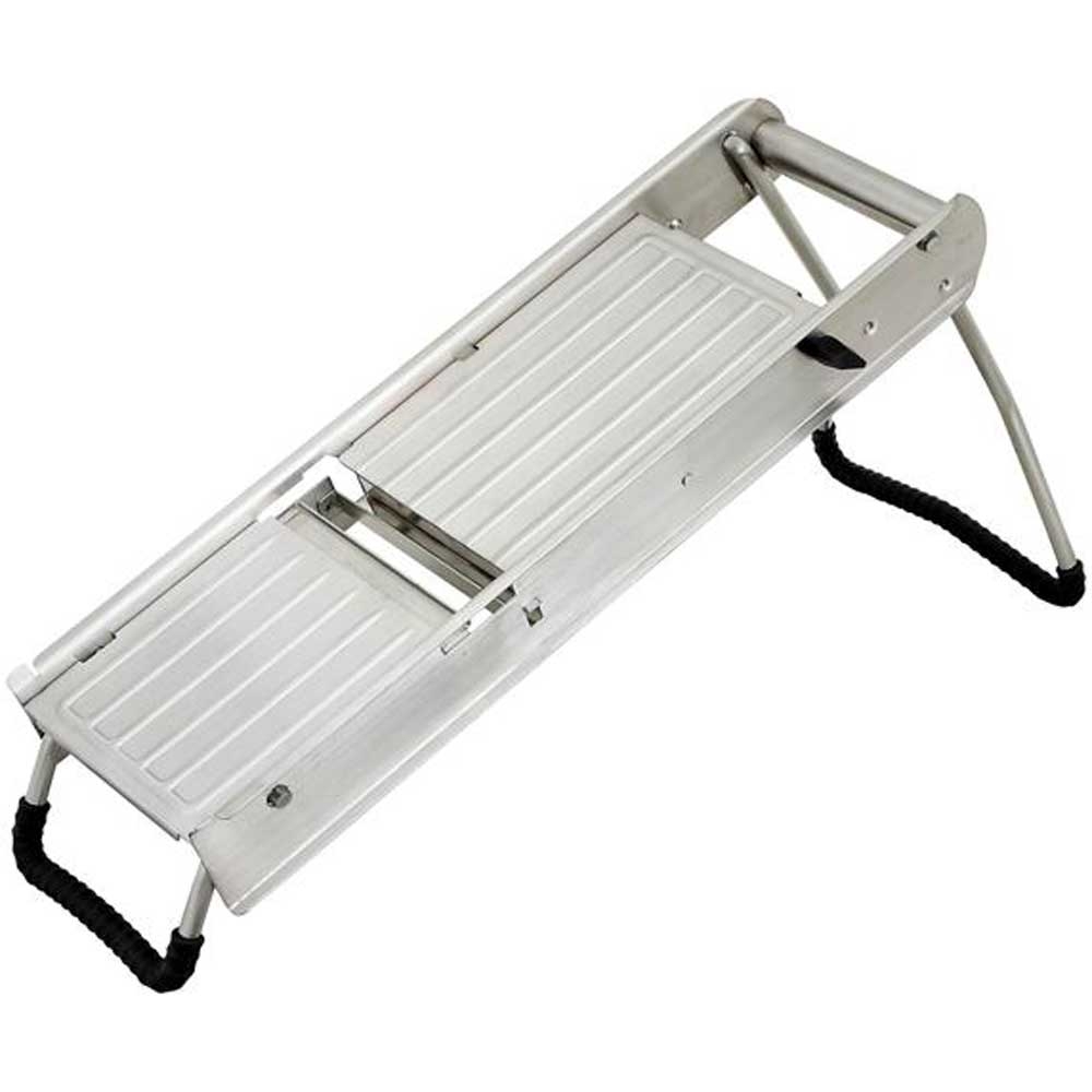 Winco Mandoline Stainless Steel Interchangeable Blades Slicer Set -- 2 set per case.