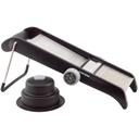 Winco Mandoline Slicer Set with Plastic Handle Guard and Built in Blades -- 4 set per case.