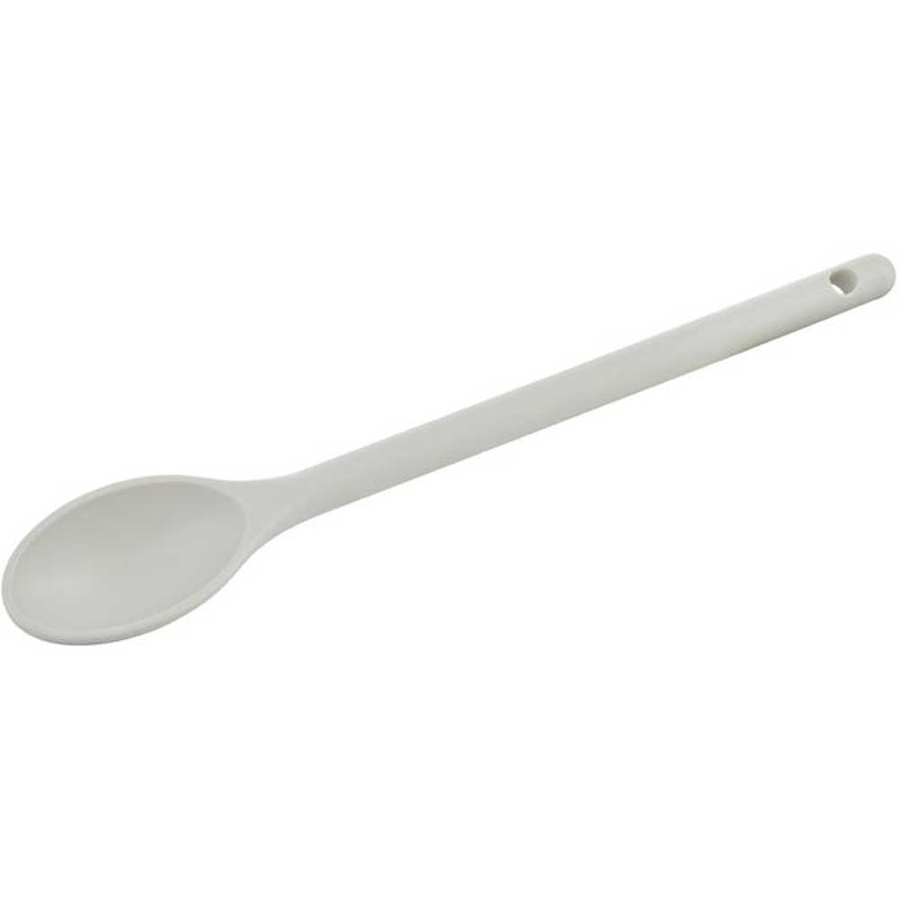 Winco High Heat Nylon Off White Spoon, 12 inch -- 12 per case.