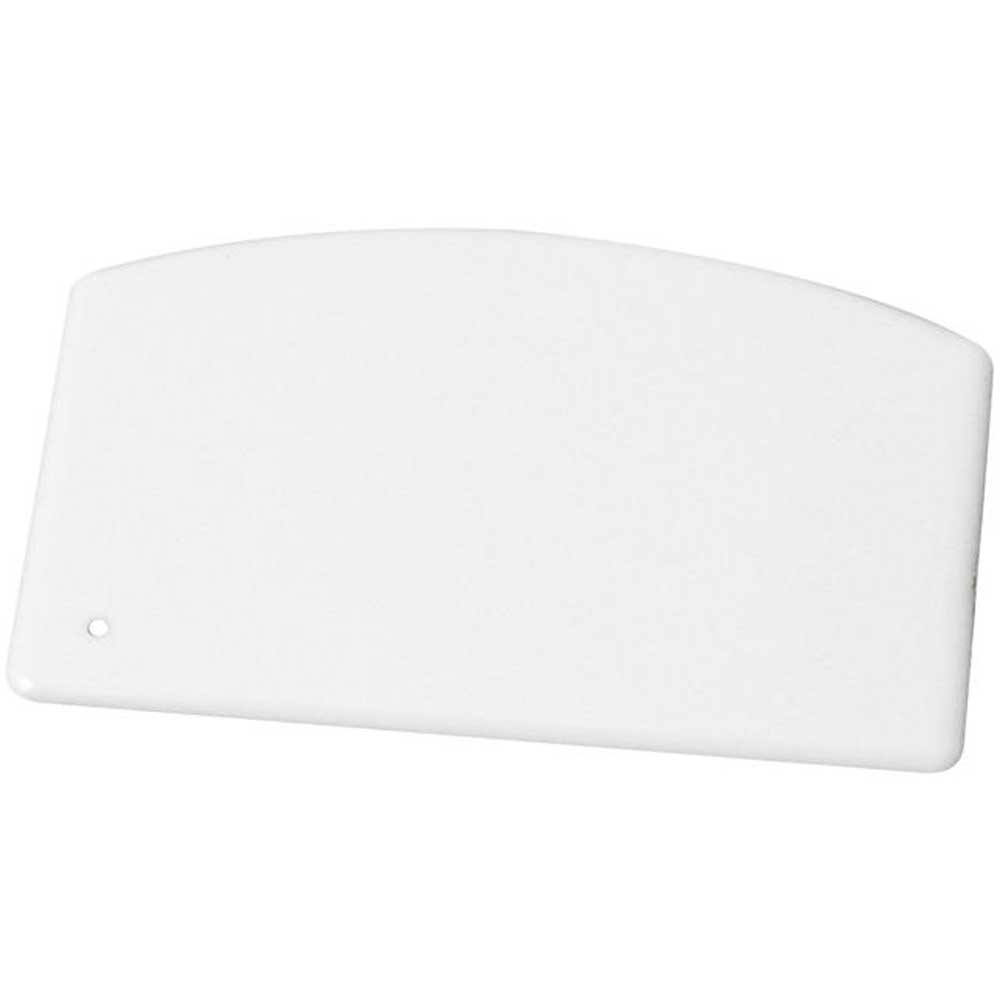 Winco Plastic Dough Scraper, 5 1/2 x 3 3/4 inch -- 12 per case.