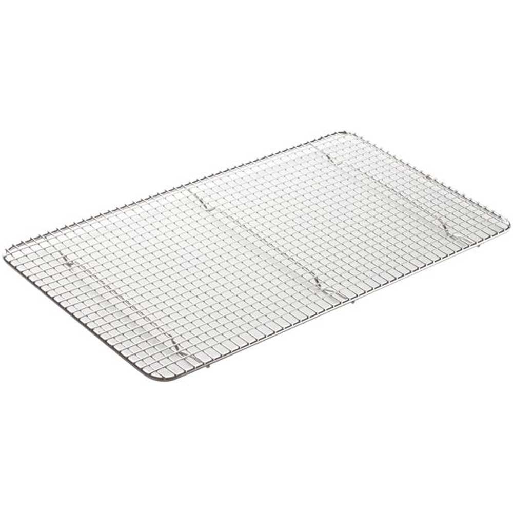Winco Stainless Steel Pan Grate for Full Size Steam Pan, 10 x 18 inch -- 12 per case.