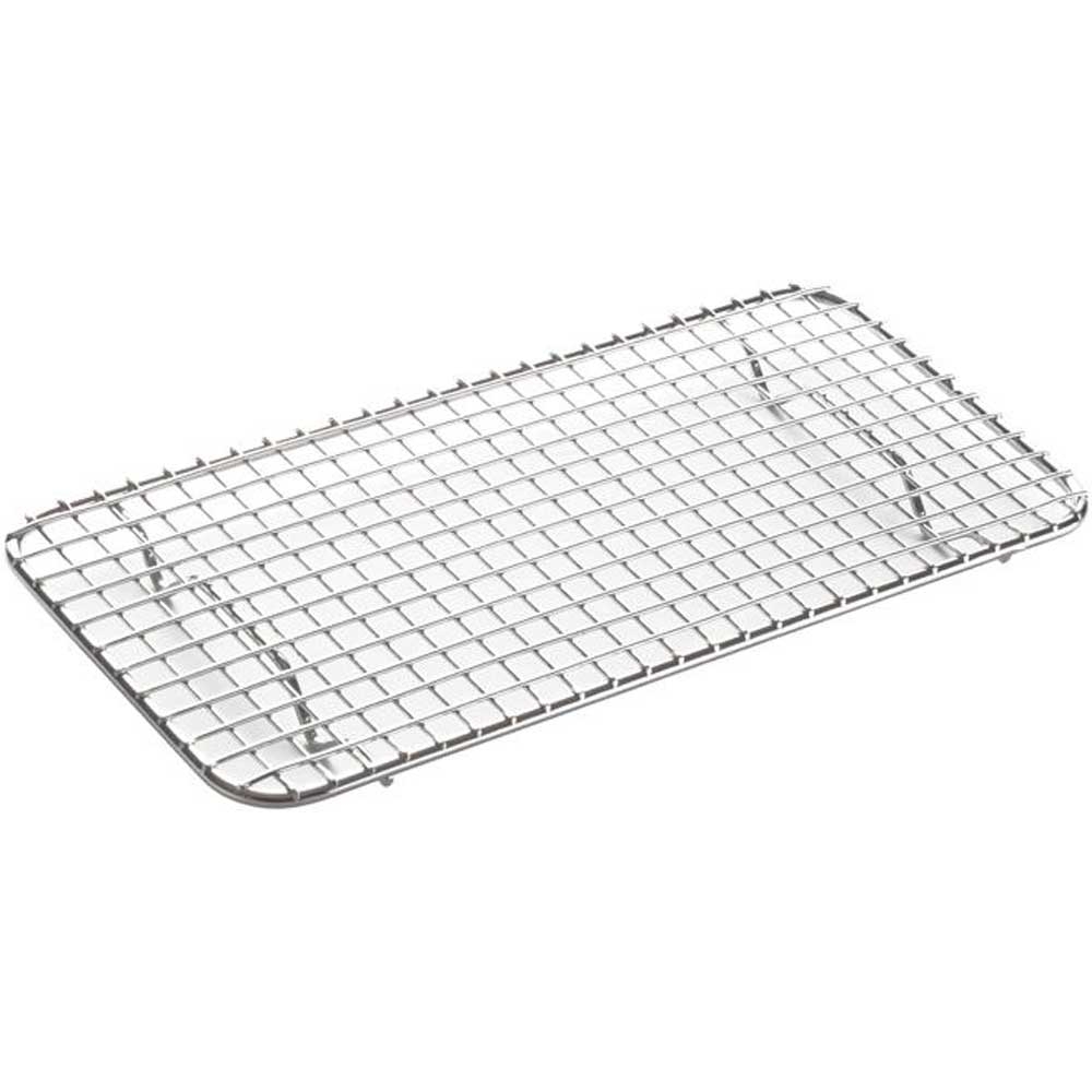 Winco Stainless Steel Pan Grate for Third Size Steam Pan, 5 x 10 1/2 inch -- 12 per case.