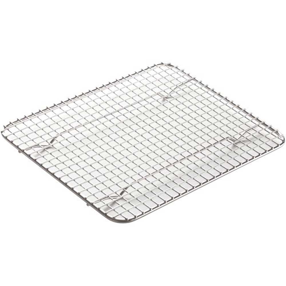 Winco Stainless Steel Pan Grate for Half Size Steam Pan, 10 x 18 inch -- 12 per case.