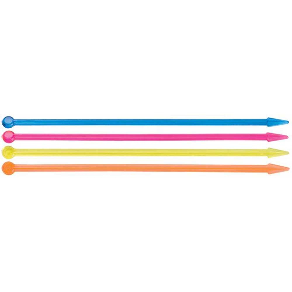 Winco Plastic Arrow Picks, 3 7/16 inch -- 10000 per case.