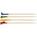 Winco Cellophane Frills Picks, 2 9/16 inch -- 20000 per case.