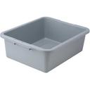 Winco Gray Heavy Duty Dish Box, 7 inch -- 6 per case.