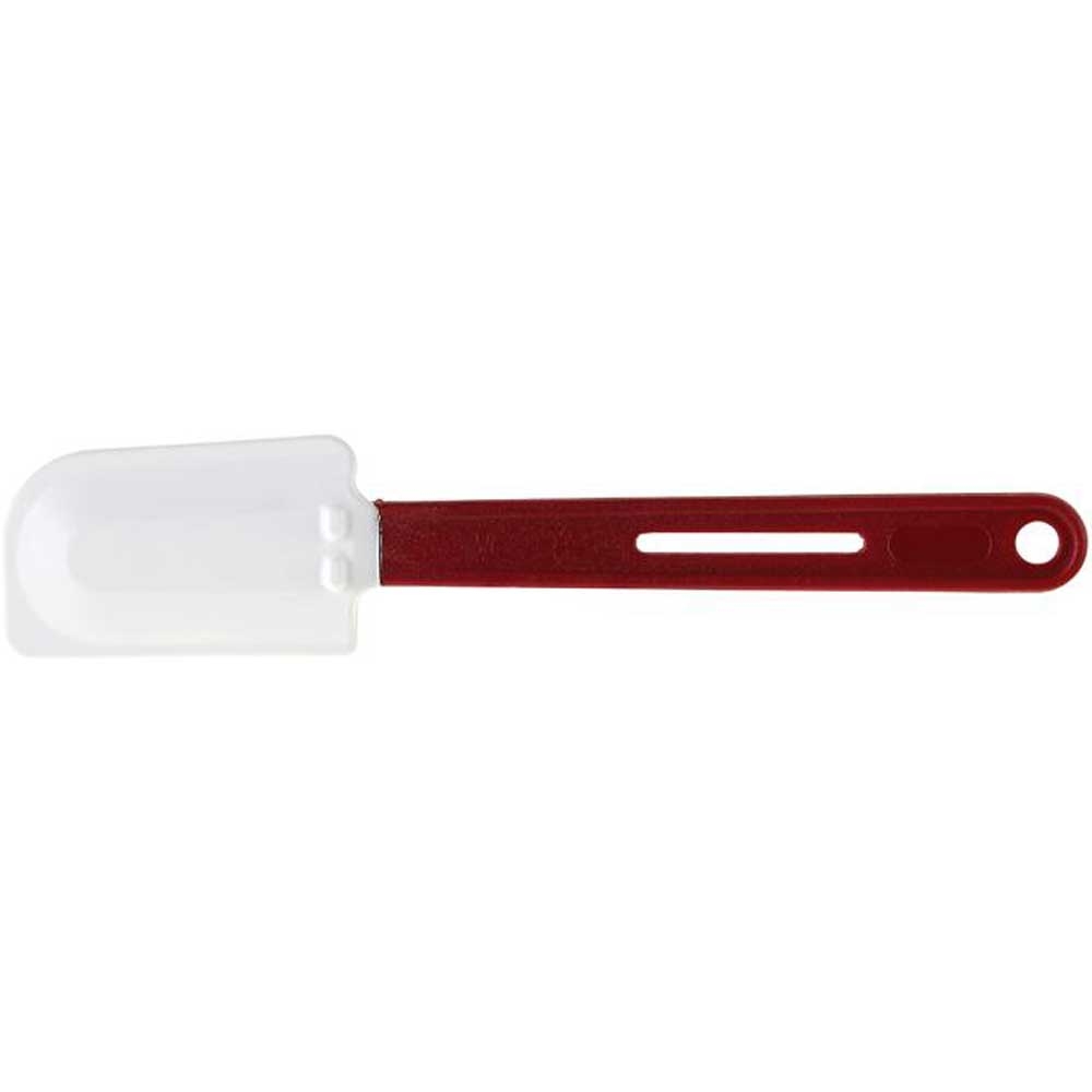 Winco Heat Resistant Flat Blade Silicone Scraper, 10.5 inch -- 12 per case.