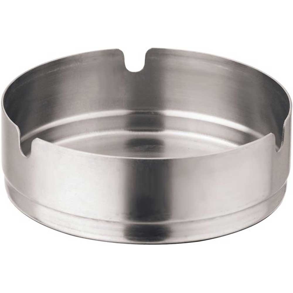 Winco Stainless Steel Stacking Ash Tray, 4 inch Diameter -- 12 per case.