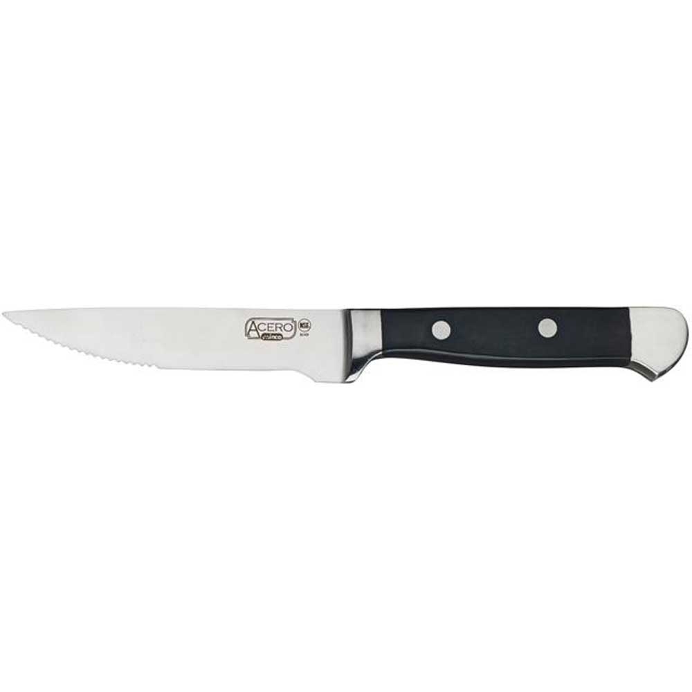 Winco Acero Gourmet Steak Knife - Bulk Pack -- 72 per case.