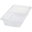 Winco Polycarbonate 1/3 Size Food Pan, 2.5 inch -- 12 per case.