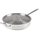 Winco Stainless Steel Saute Pan with Cover, 7 Quart -- 4 per case.