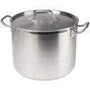 Winco Stainless Steel Stock Pot with Cover, 24 Quart -- 2 per case.