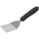 Winco Mini Offset Turner with Black Polypropylene Handle, 2 x 2 1/4 inch Blade -- 12 per case.