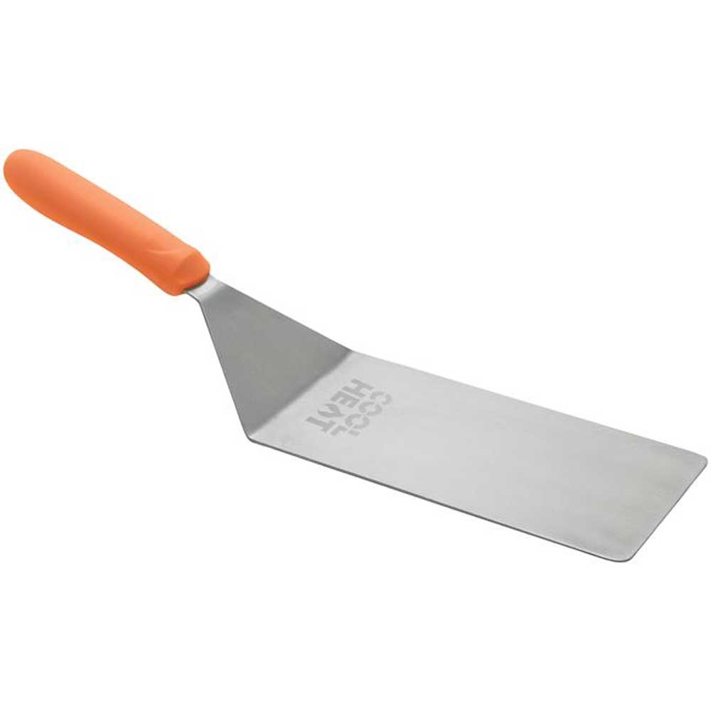 Winco High Heat Offset Turner with Orange Nylon Handle, 8 x 4 inch Blade -- 12 per case.