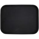 Winco Black Rectangular Easy Hold Rubber Lined Tray, 14 x 18 inch -- 6 per case.