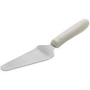 Winco Pie Server with White Polypropylene Handle, 4 5/8 x 2 3/8 inch Blade -- 12 per case.