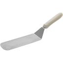 Winco White Polypropylene Handle Flexible Turner with Offset, 8 1/4 x 2 7/8 inch Blade -- 12 per case.