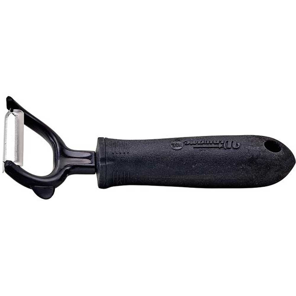 Winco Soft Grip Handle Serrated Edge Y Peeler, 6 1/2 inch -- 12 per case.
