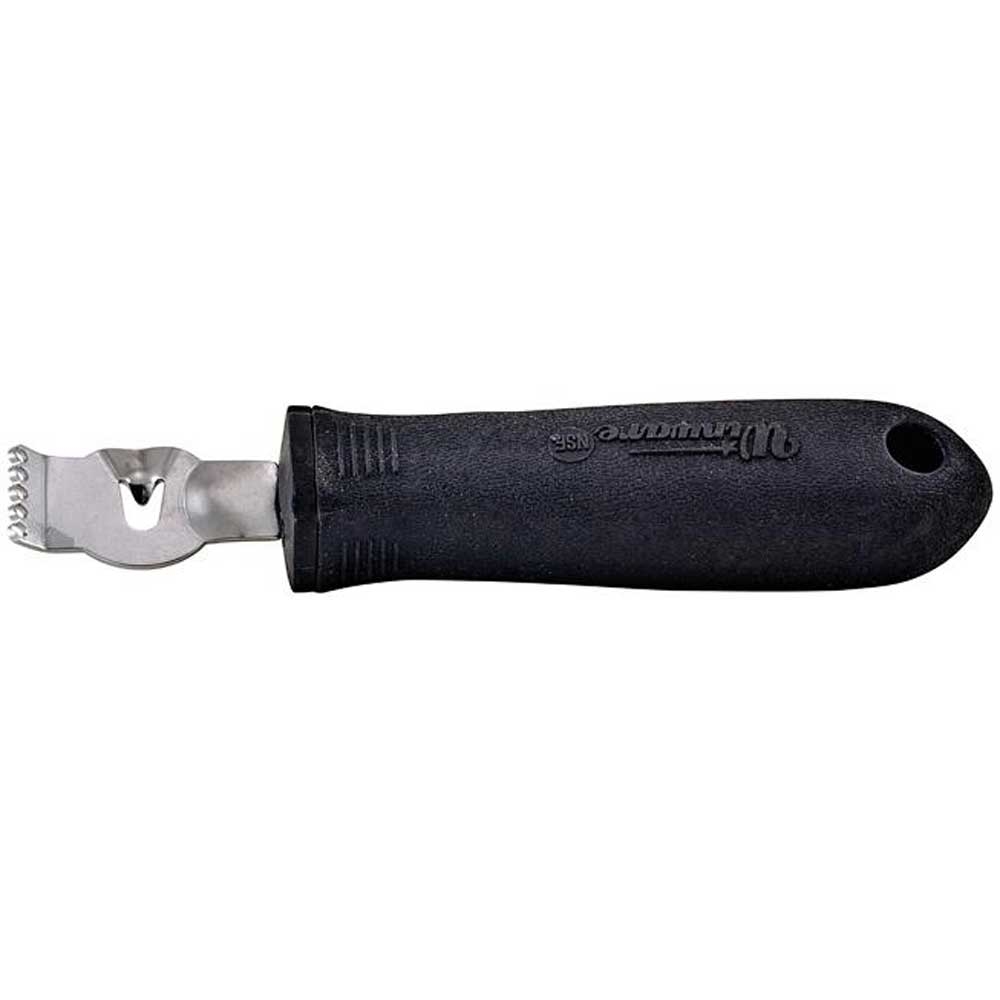Winco Zester/Lemon Peeler with Soft Grip Handle, 6 inch -- 12 per case.