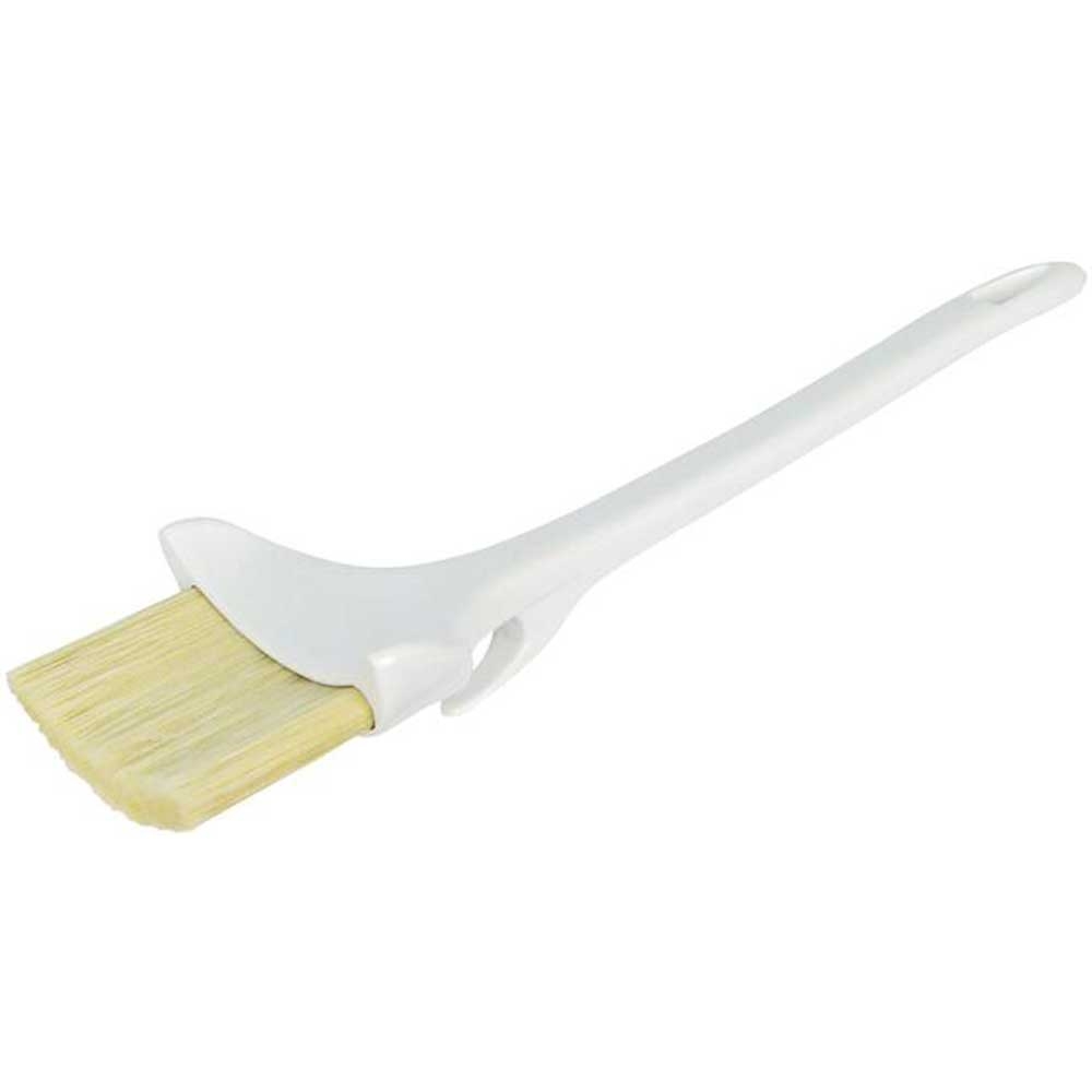 Winco Boar Bristle Pastry Brush with Plastic Hook Handle, 3 inch Wide -- 12 per case.