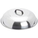 Winco Stainless Steel Mirror Finish Wok Cover, 17 3/4 inch -- 12 per case.