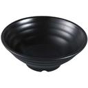 Yanco Asian Style Melamine Round Black Pearl Bowl, 16 Ounce -- 24 per case.