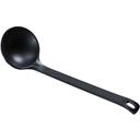 Yanco Asian Style Melamine Black Pearl Spoon, 8 3/4 inch -- 72 per case.