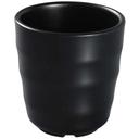 Yanco Asian Style Melamine Black Pearl Tea Cup, 7 Ounce -- 48 per case.