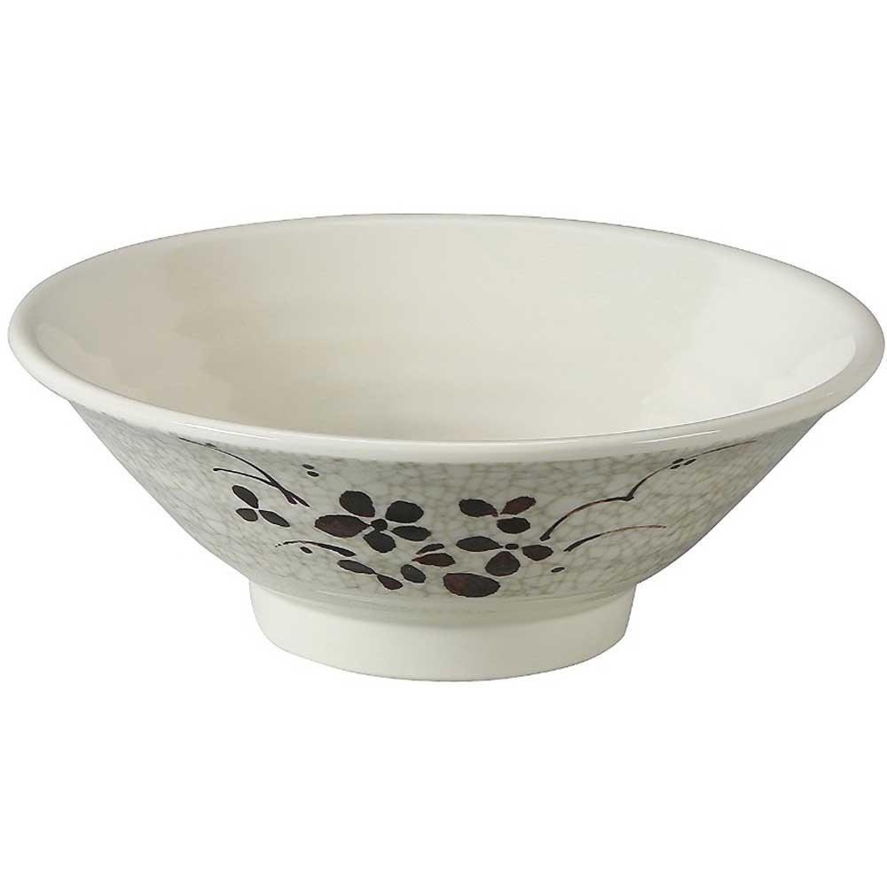 Yanco Honda Melamine Round Soup Bowl, 24 Ounce -- 24 per case.