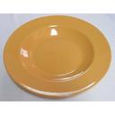 Yanco Milestone Melamine Yellow Round Pasta Bowl, 16 Ounce -- 24 per case.