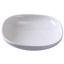 Yanco Siena Porcelain Square Bowl, 24 Ounce Capacity -- 24 per case.