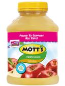 Motts Natural Applesauce, 46 Ounce -- 8 per case.