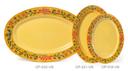 GET Enterprises inc Venetian Melamine Oval Platter, 18 x 13.5 inch -- 12 per case