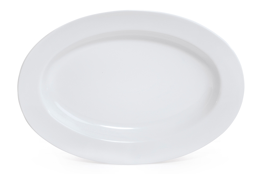 GET Enterprises inc Milano Melamine Oval Platter, 21 x 15 inch -- 12 per case