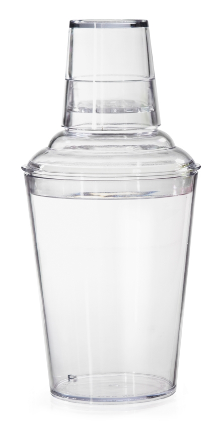 GET Enterprises inc Styrene Acrylonitrile 3 Piece Shaker Set, 17.5 Ounce -- 24 per case.