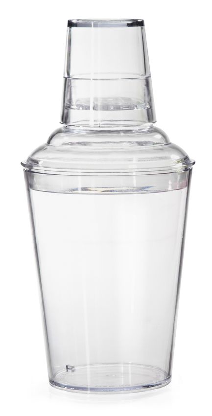 Get Enterprises Inc Styrene Acrylonitrile 3 Piece Shaker Set, 17.5 Ounce -- 24 Per Case