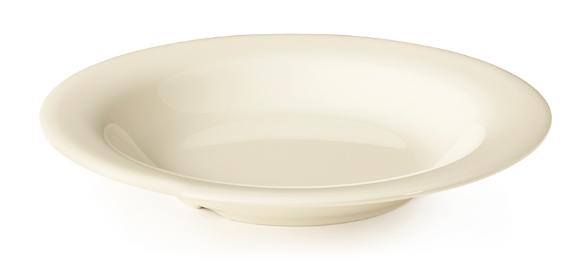 GET Enterprises inc Diamond Ivory Melamine Bowl, 13 Ounce -- 24 per case.