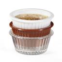 GET Enterprises inc Styrene Acrylonitrile Fluted Ramekin, 1 Ounce -- 48 per case.