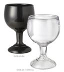 GET Enterprises Inc Styrene Acrylonitrile Stemware Clear Schooner, 20 Ounce -- 12 per case.
