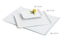 GET Enterprises inc San Michele Melamine White Rectangular Platter, 18 x 13 inch -- 3 per case