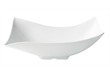 GET Enterprises inc San Michele Melamine Rectangular Flare Bowl, 128 Ounce -- 3 per case