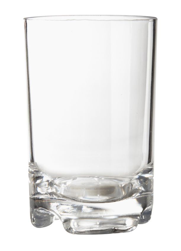 Get Enterprises Inc Roc N Roll Styrene Acrylonitrile Rock Glass, 24 Ounce -- 24 Per Case