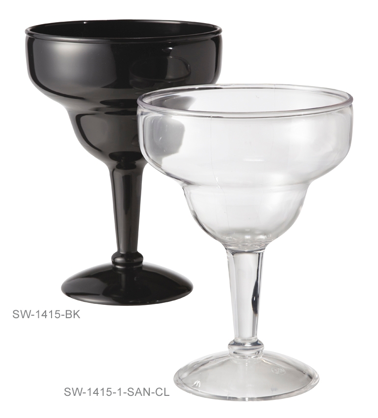 GET Enterprises Inc Styrene Acrylonitrile Stemware Super Margarita, 38 Ounce -- 12 per case.