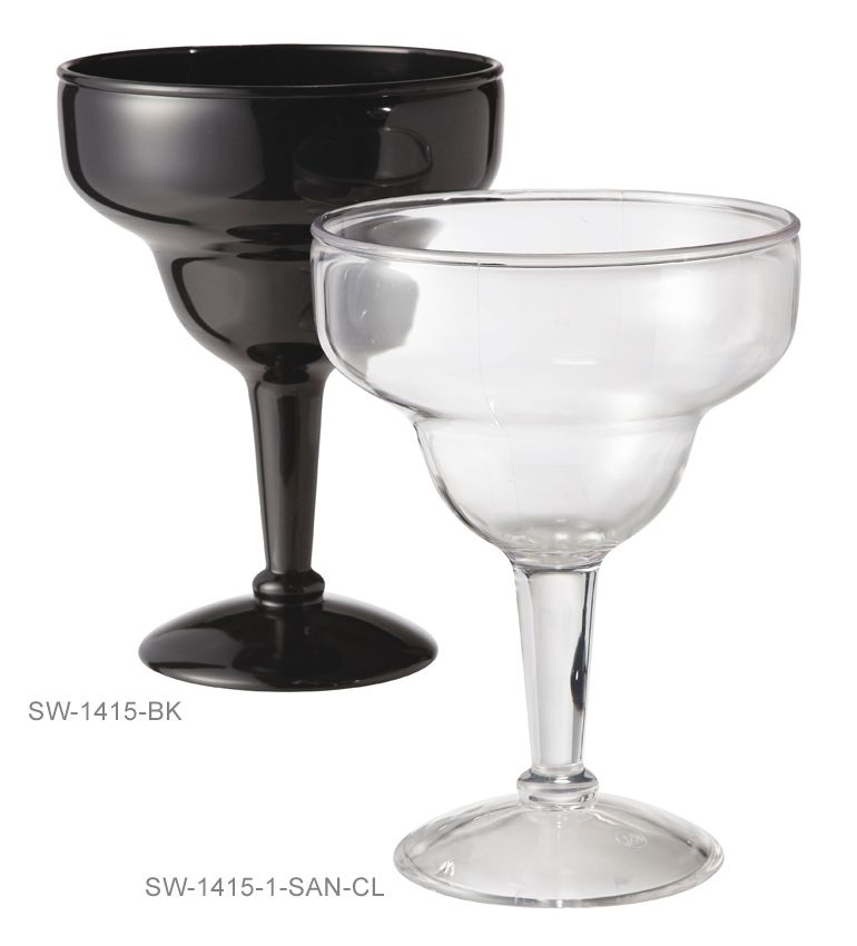 Get Enterprises Inc Styrene Acrylonitrile Stemware Super Margarita, 38 Ounce -- 12 Per Case