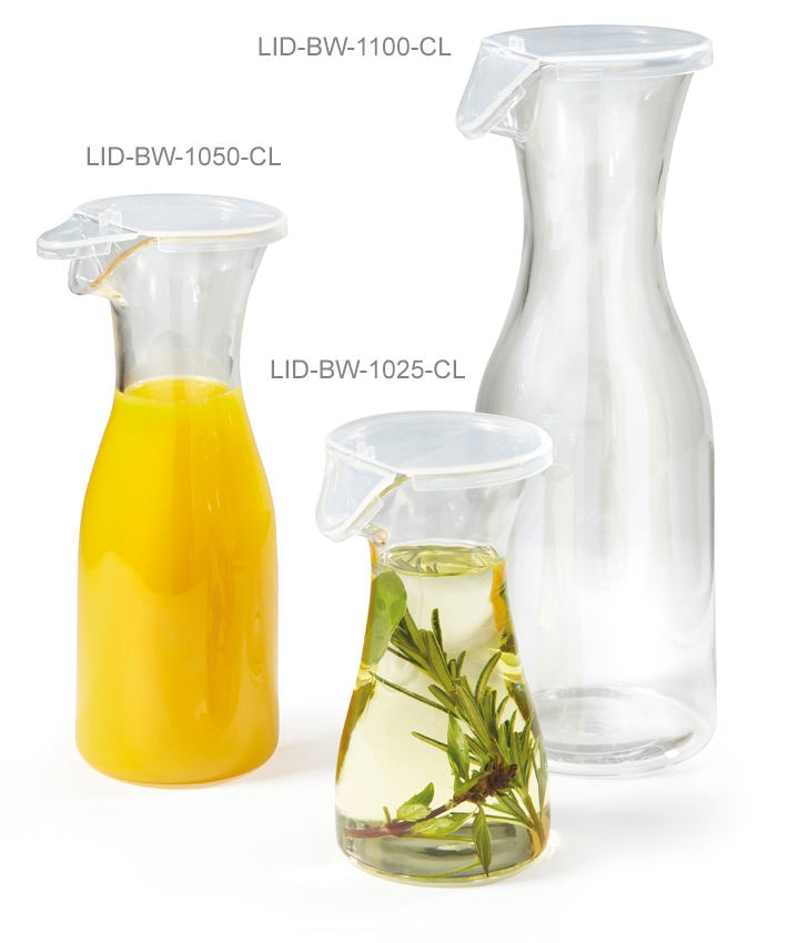 GET Enterprises inc Polypropylene Clear Lid Only - for BW-1100 -- 24 per case.